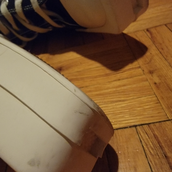 Rick Owens X Converse Turbodrk Hi Black/White - Picture 8 of 10